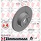 Zimmermann Brake Disc - Standard/Coated, 150349520 150349520 - alternate 1